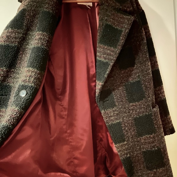 SØSKEN STUDIOS Glen Heavyweight Oversized Teddy Coat Size 2/ US Size M - Picture 4 of 14